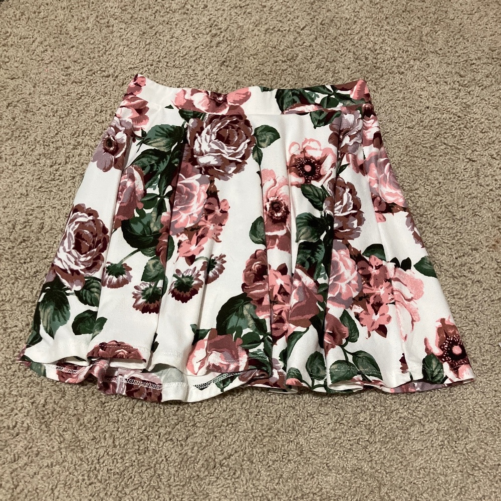 Floral skirt